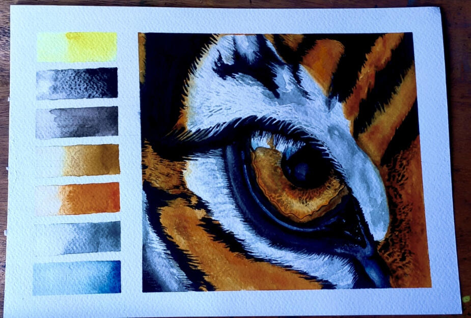 Watercolours for a change